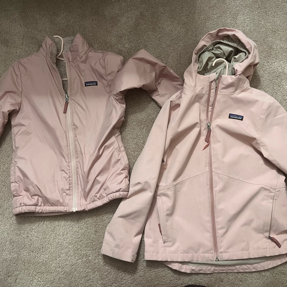 Girls Patagonia everyday jacket 4-1 size medium (10)
